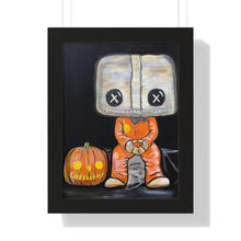 Load image into Gallery viewer, Halloween Spirit by Brian Carter Framed Matte Print in Black Frame with Acrylic Cover