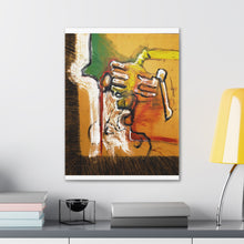 Load image into Gallery viewer, Figure Study Acrylic on Masonite Canvas Print by Brian Carter