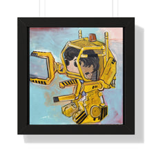 Load image into Gallery viewer, Come On! by Brian Carter Framed Matte Print in Black Frame with Acrylic Cover