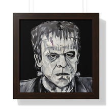 Load image into Gallery viewer, Fire Bad! by Brian Carter Framed Matte Print in Black Frame with Acrylic Cover