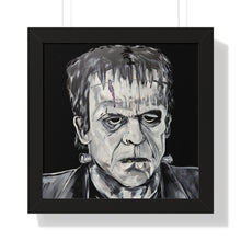 Load image into Gallery viewer, Fire Bad! by Brian Carter Framed Matte Print in Black Frame with Acrylic Cover