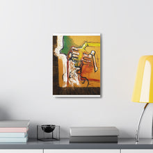 Load image into Gallery viewer, Figure Study Acrylic on Masonite Canvas Print by Brian Carter