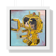 Load image into Gallery viewer, Come On! by Brian Carter Framed Matte Print in Black Frame with Acrylic Cover